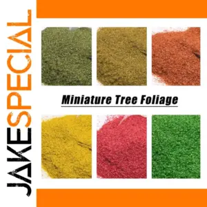 Vibrant Miniature Tree Foliage for Scenery