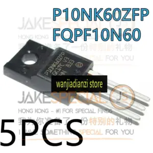 High-Performance P10NK60ZFP Transistor Set
