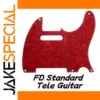 Red Pearlescent Telecaster Pickguard for US Model