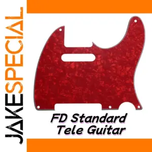 Red Pearlescent Telecaster Pickguard for US Model