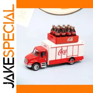 Detailed Diecast Coca-Cola Truck Model