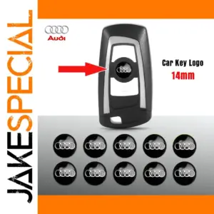 Aluminum Logo Sticker Emblem for Vehicle Keys