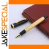 Elegant Gold Textured Fountain Pen Model 701