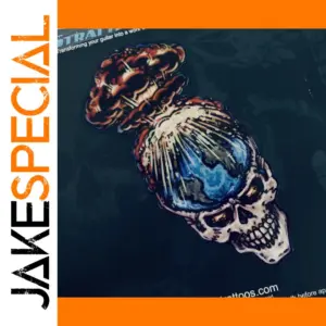 Atomic Mind Guitar Decal for Electric & Acoustic