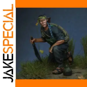 Vietnam War Militia Resin Miniature Kit 1/35 Scale