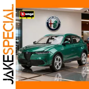 Vibrant Green Alfa Romeo Tonale Diecast Model
