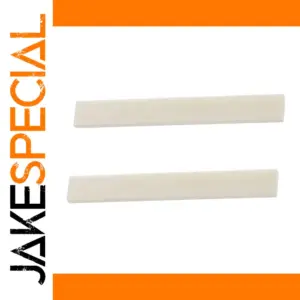 Ivory Cattle Bone Guitar Saddle Set