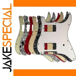 White Pickguard for Fender Stratocaster