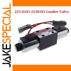 Hydraulic Loader Valve for Excavators 12V 223-8181