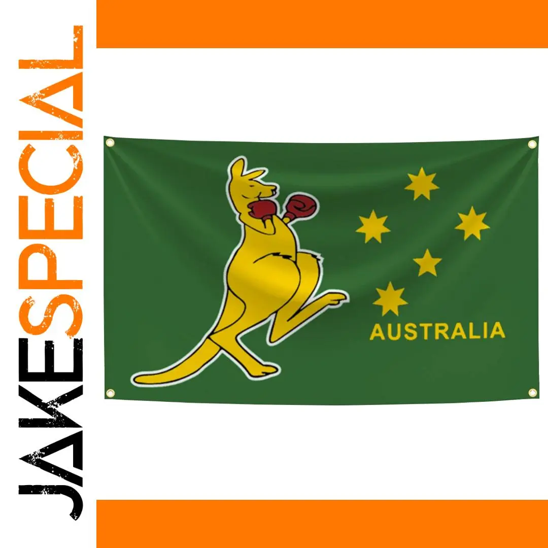 Vibrant Australian Kangaroo Flag 90x150cm 1 Vibrant Australian Kangaroo Flag 90x150cm