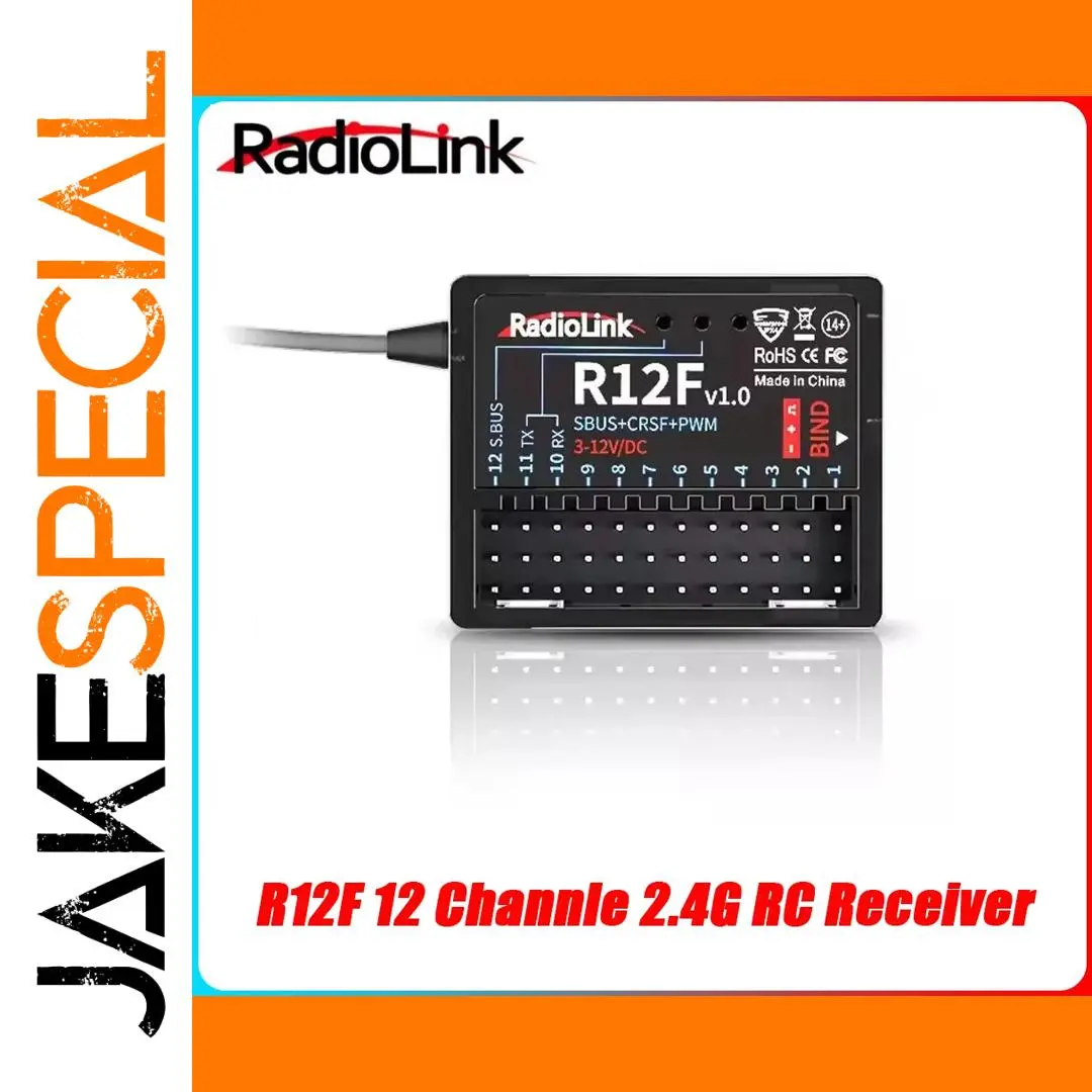 Radiolink R12F 12-Channel RC Receiver 1 Radiolink R12F 12-Channel RC Receiver