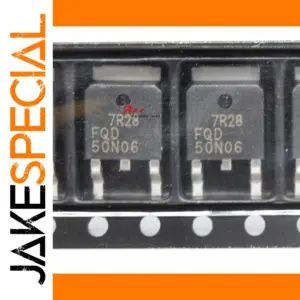 FQD50N06 N-Channel Power MOSFETs, 10-Pack