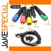 Premium 1.8m RCA AV Extension Cable for Home Entertainment