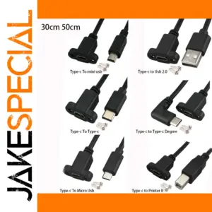 USB 3.1 Type-C Extension Cable 30cm/50cm