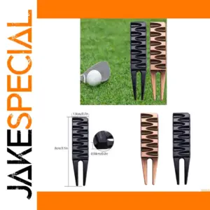 Stylish Zinc Alloy Golf Divot Repair Fork