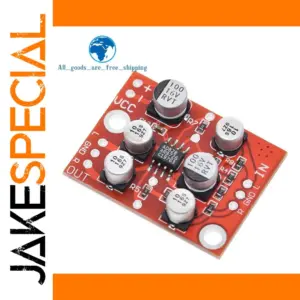 Red Stereo Preamp PCB for Audio & Microcontroller Projects