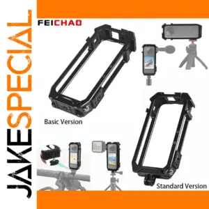 Aluminum Cage for Insta360 X4 with Magnetic Fold