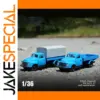 Vibrant Blue Opel Blitz Pickup Diecast Model