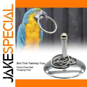 Stainless Steel Bird Training Toy in Two Sizes
