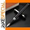 Elegant Black and Silver Fountain Pen