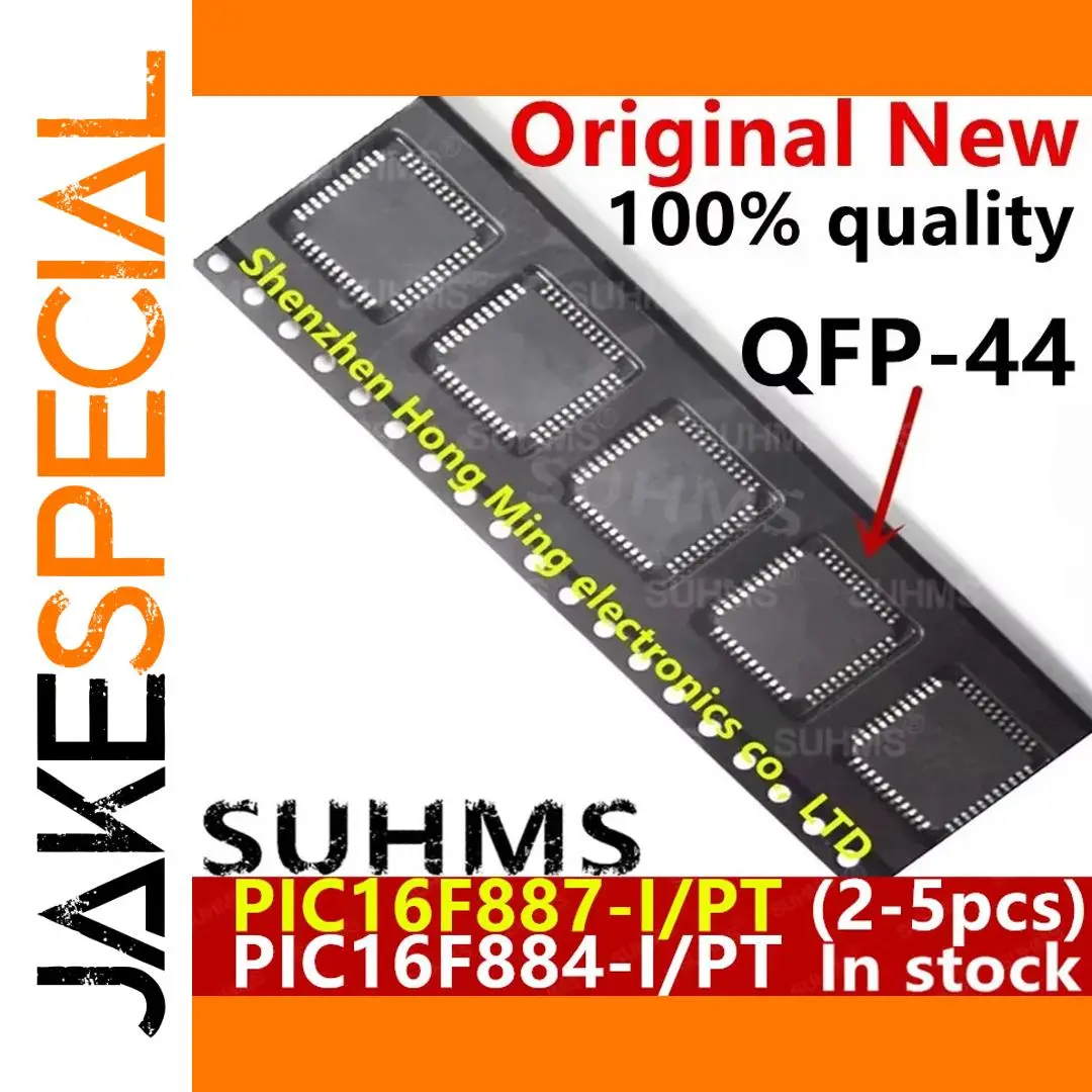 PIC16F884 and PIC16F887 Microcontroller Set (2-5 pcs) 1 PIC16F884 and PIC16F887 Microcontroller Set (2-5 pcs)
