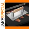 Aluminum Meat Press for Grilling and Pressing