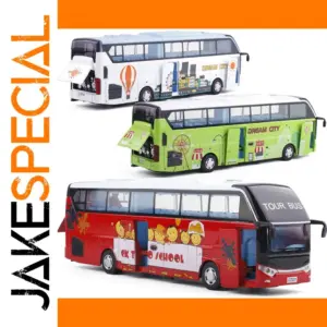 1:32 Alloy Toy Bus with Lights and Music