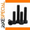 Black Stainless Steel Socket Head Screws 10-80mm