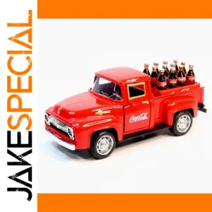 Vintage 1955 Chevrolet Pickup Truck Model in Red