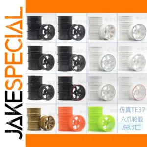 RC 1/10 Scale Wheel Hubs Set for Drift Cars