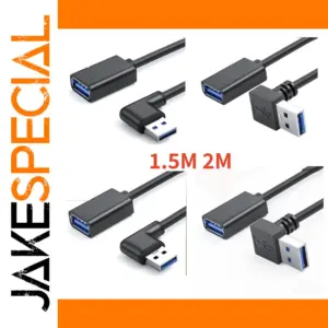 USB 3.0 Right-Angle Extension Cable 1.5/2m