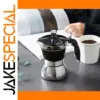 Stainless Steel Visible Moka Coffee Pot