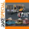 1:90 Alloy Pull-Back Tram Model in Vivid Colors