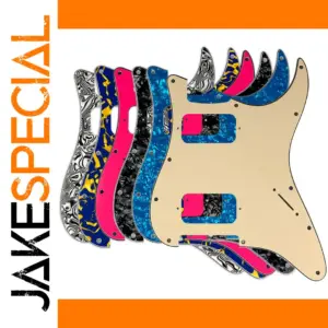 Vibrant Fender Strat Pickguard for HH Models