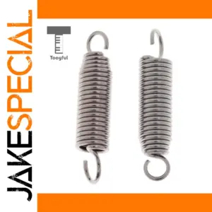 Stainless Steel Bass Drum Spring Pair 55mm