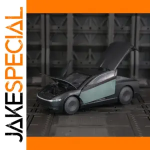 1:32 Scale Alloy Robotaxi Model in Silver, Black, or Gold