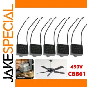 CBB61 450V Capacitor for Fans and Motors