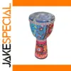 Vibrant African Hand Drum with Patterns