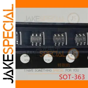 Set of Five L2N7002SDW1T1G N-Channel MOSFETs