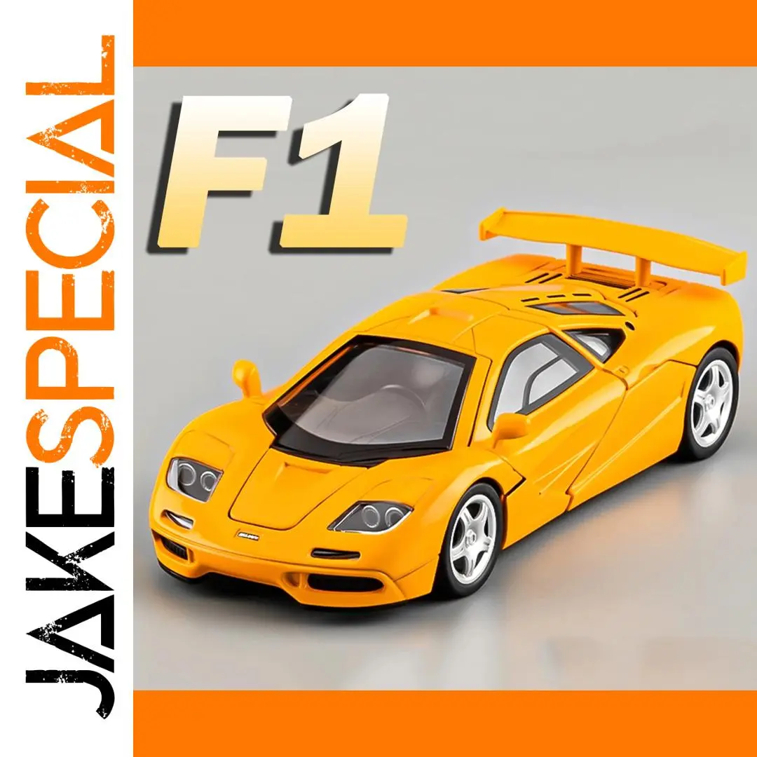 Vibrant Yellow F1 Race Car Model 1:32 Scale 1 Vibrant Yellow F1 Race Car Model 1:32 Scale