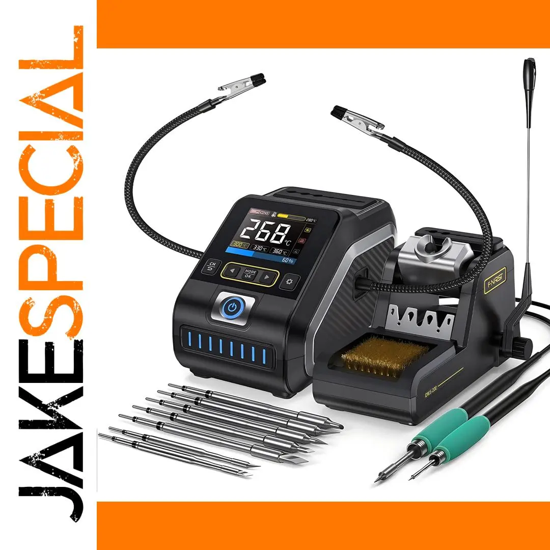 FNIRSI DWS-200 Soldering Station with 200W Power 1 FNIRSI DWS-200 Soldering Station with 200W Power