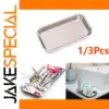 Stainless Steel Organizer Tray 22.5x11.5x2 cm