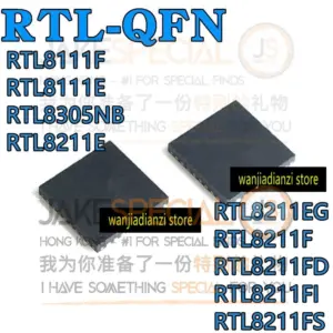 High-Speed Ethernet Chip IC Collection for Networking