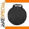 Black 21-Inch Cymbal Bag for Musicians