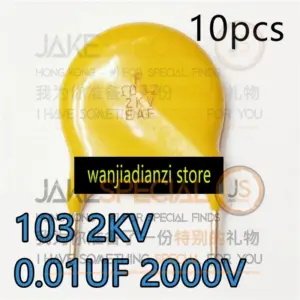 High-Quality Ceramic Capacitor Set 10pcs 0.01UF 2KV