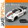 Diecast Alloy Porsche 911 Martini GT3 Model