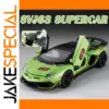 Vibrant Green Miniature Sports Car Model