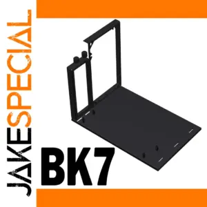 Black BK7 eGPU Bracket for M.2 NVMe to PCIe 5.0 x16