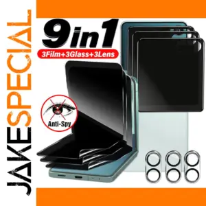 Privacy Hydrogel Screen Protector Set for Z Flip
