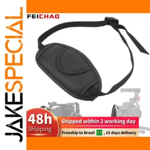 Black Adjustable DSLR Camera Strap for Nikon, Canon